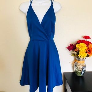 Blue dress